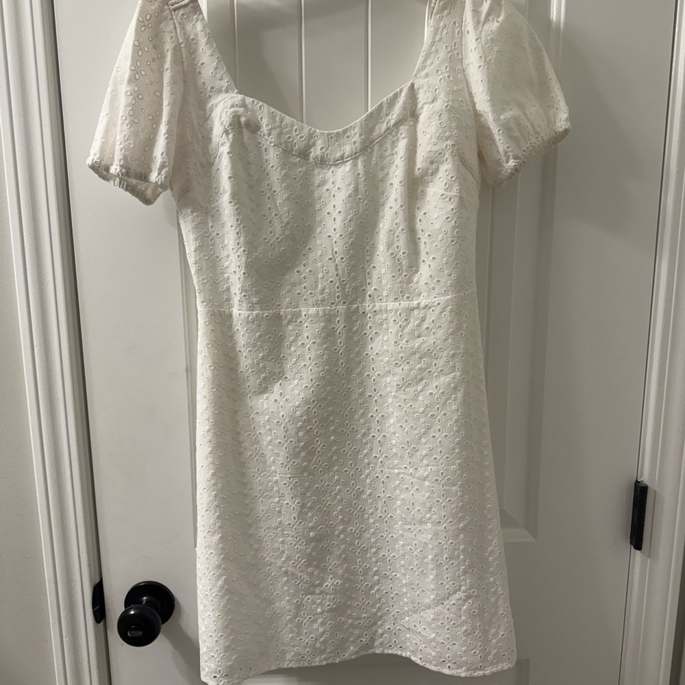 Gianni Bini White Mini Dress